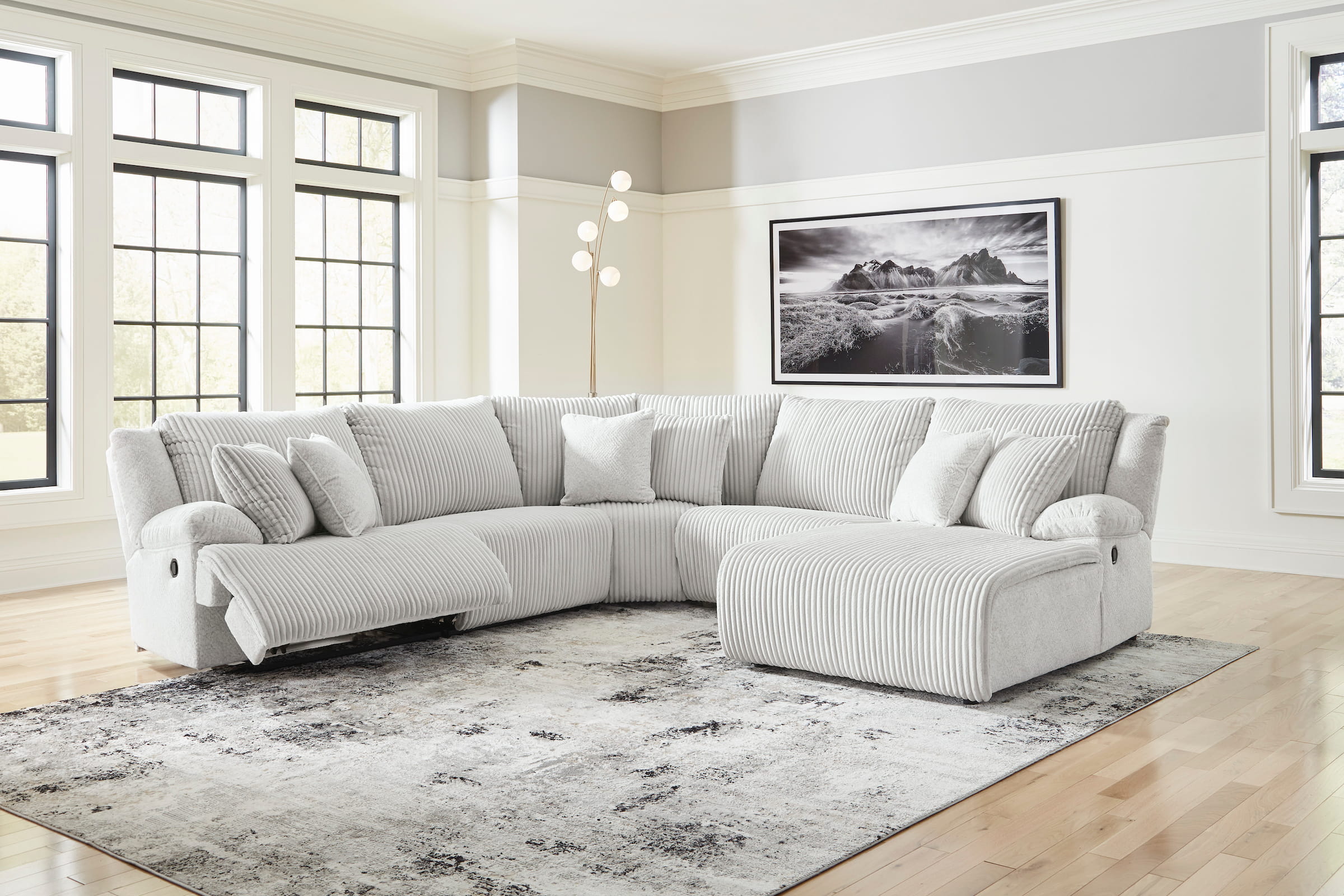 Top Tier - модульный диван-реклайнер из 5 частей