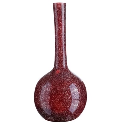 Vase Deep Red large