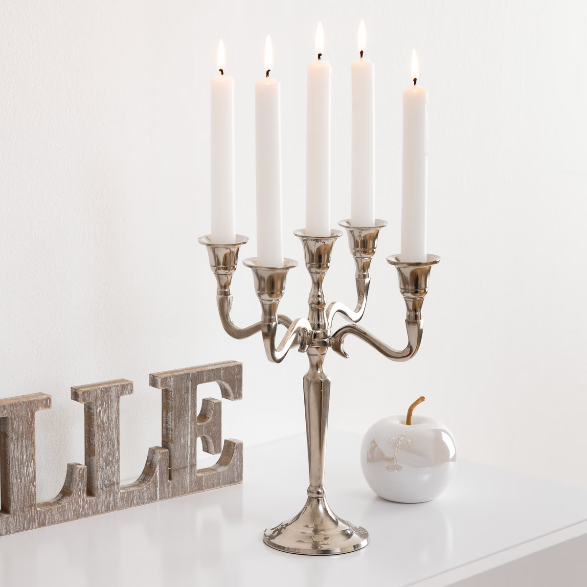 103425 5-ти Головочный металлический подсвечник