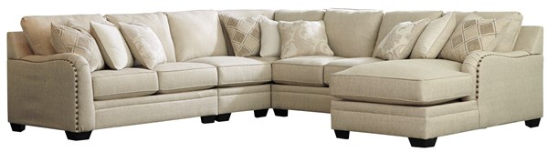 Модульный диван из пяти частей серии Luxora (левый)
