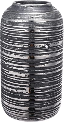 Vase silver high Dressel