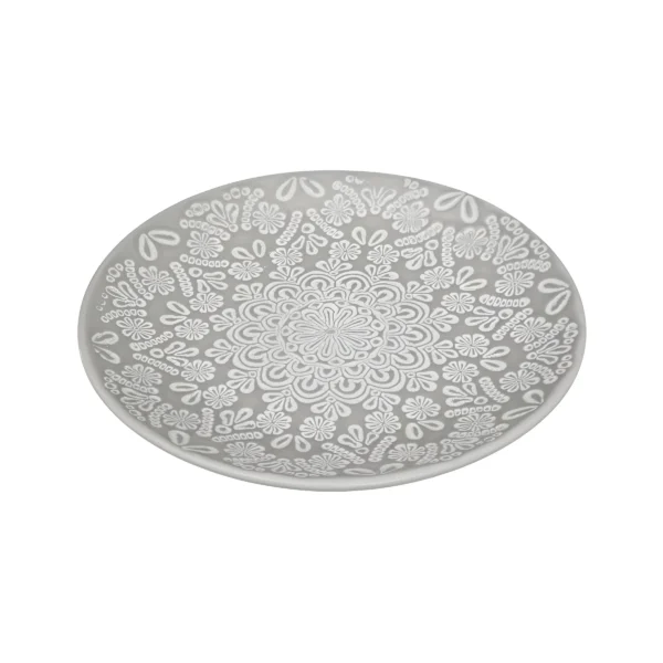 154061A Десертная тарелка серая