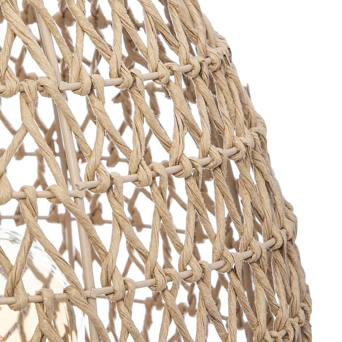 168205 Плетенная лампа