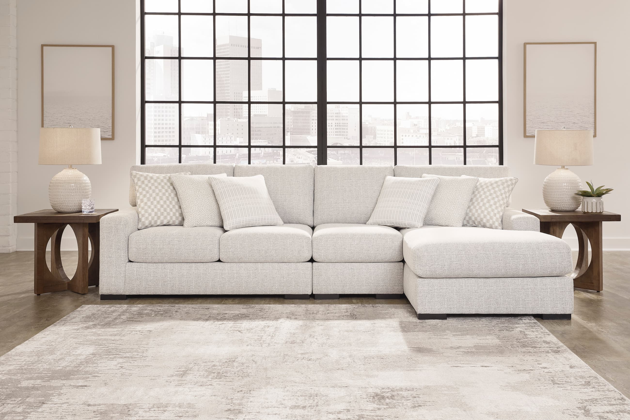 Larce - модульный диван из 3 частей (правый)