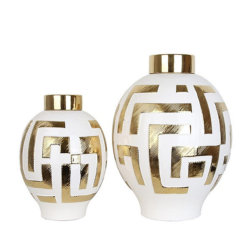 Vase round ceramics FA-D1909A