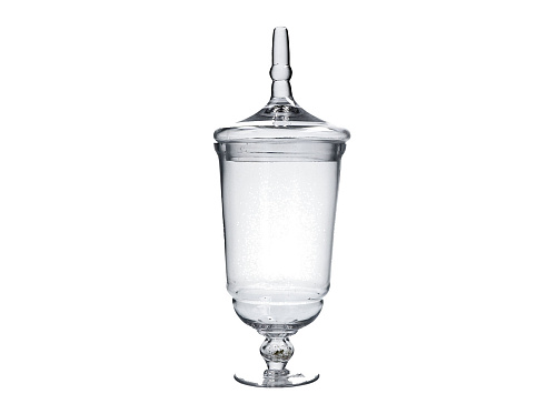 Настольный декор стеклянная емкость маленькая FL-ZS286В