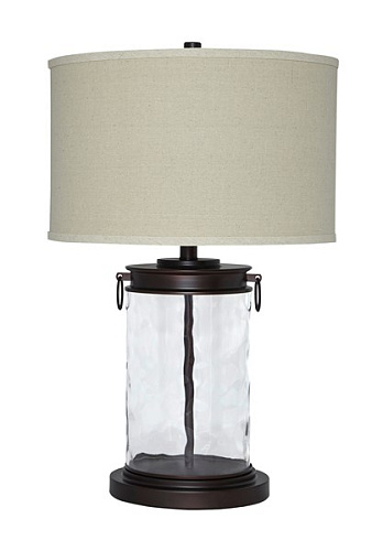 Glass table lamp Tailynn