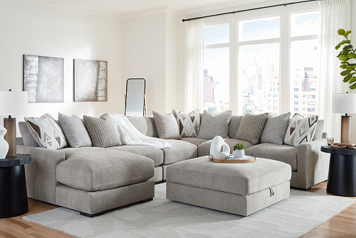 Aslan Court - модульный диван из 6 частей (левый)