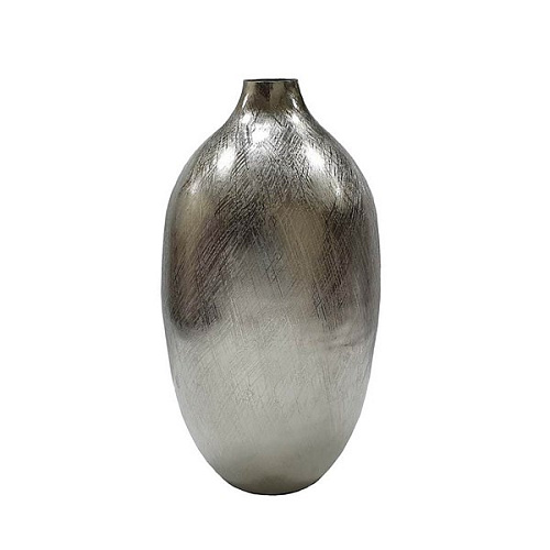 Vase aluminum silver 45014