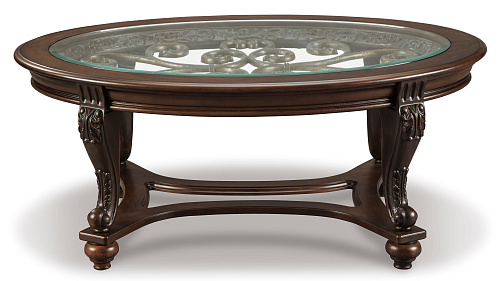 Norcastle - журнальный овальный столик