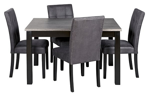 Table + chairs (set) Garvine