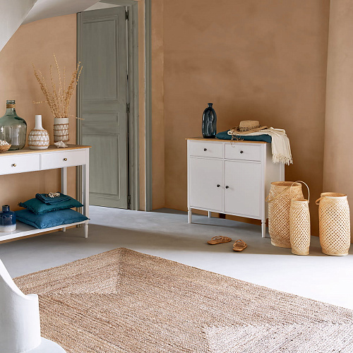 168664 Плетенные корзины из бамбука